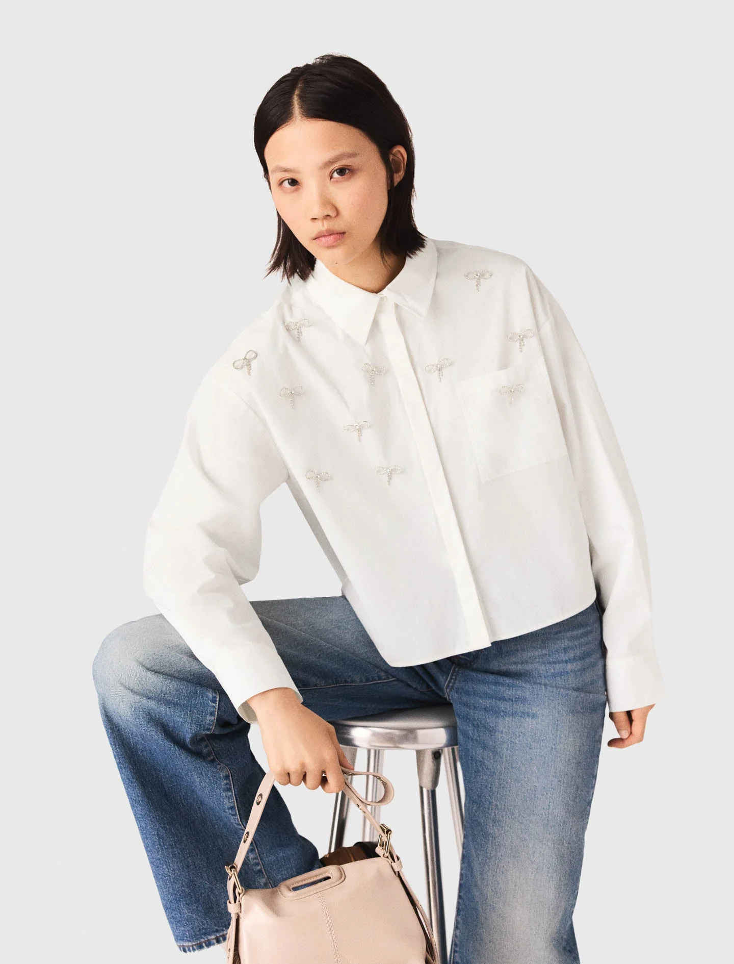 Jewel detail shirt - Image 5